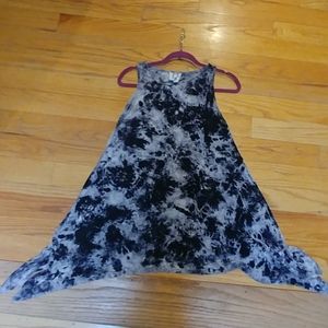 Tie dye tank dress or tunic